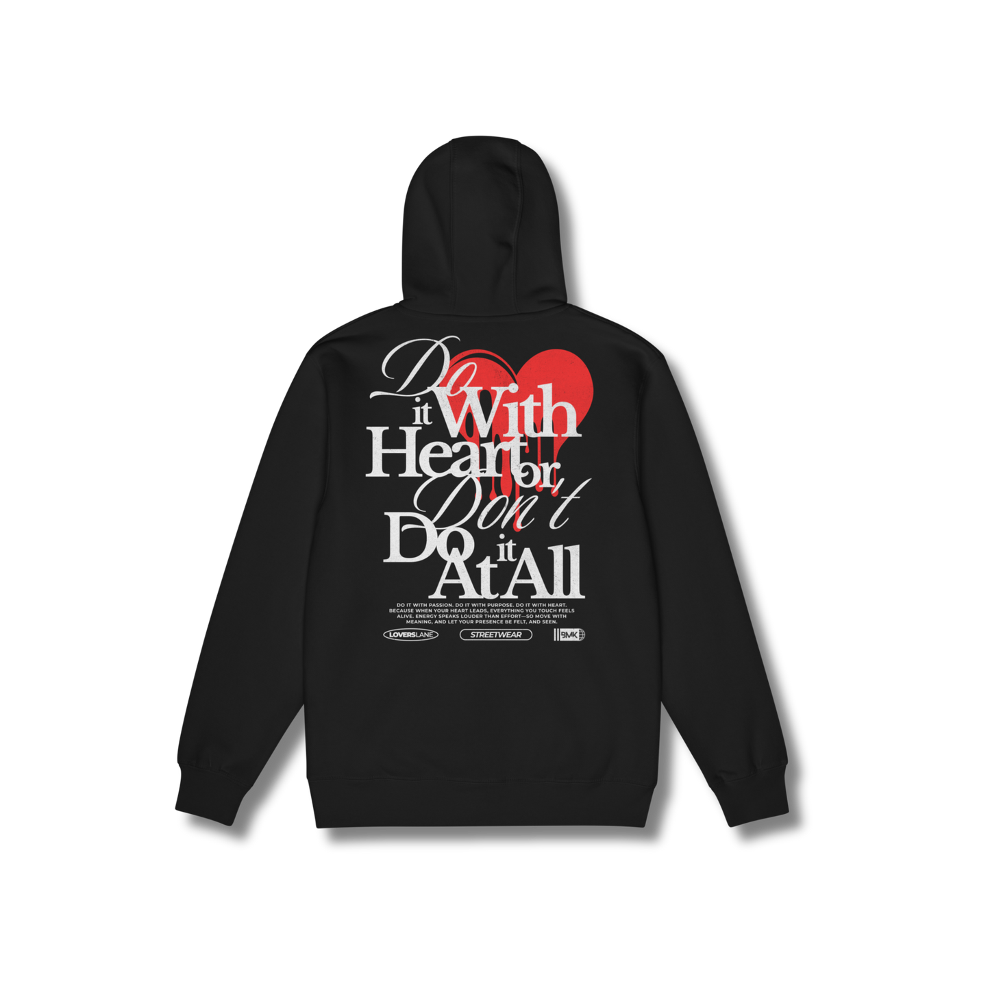 Do It With Heart Zip Hoodie