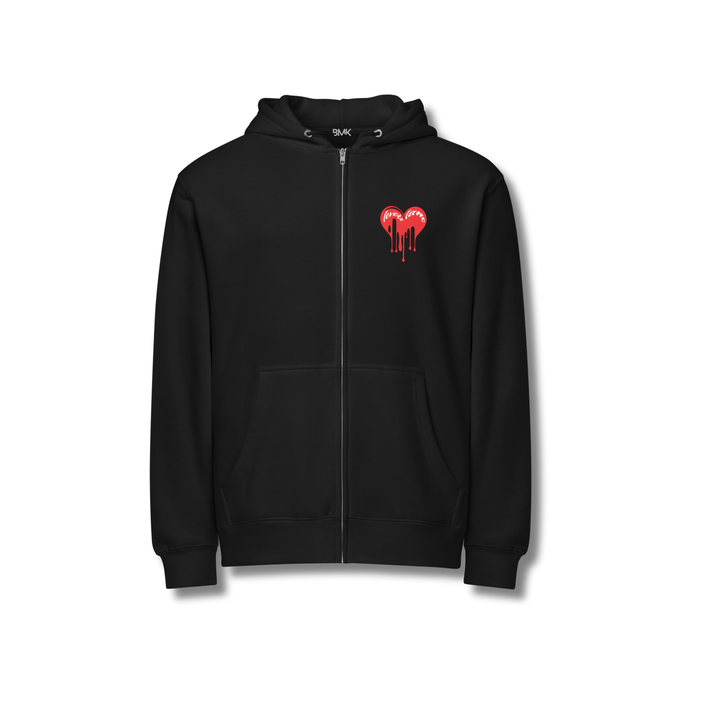 Do It With Heart Zip Hoodie